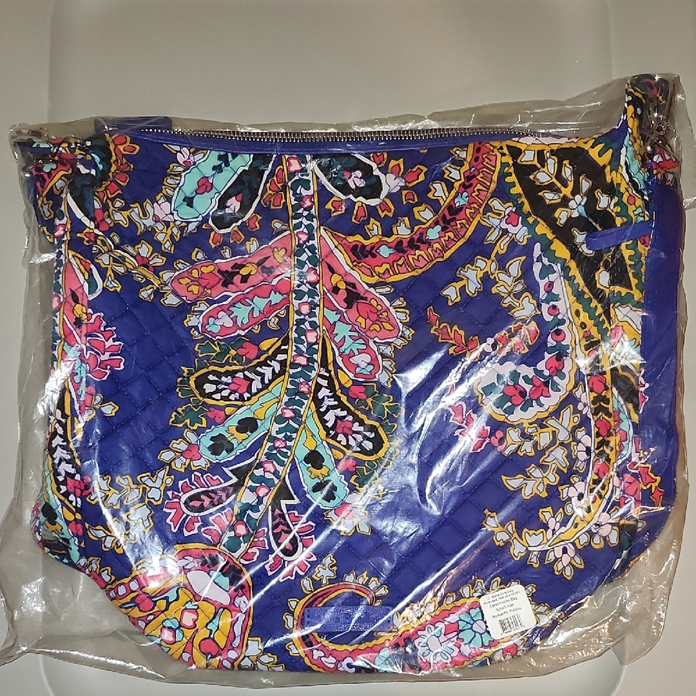Vera Bradley Carson Hobo Bag In Romantic Paisley NWT NBU